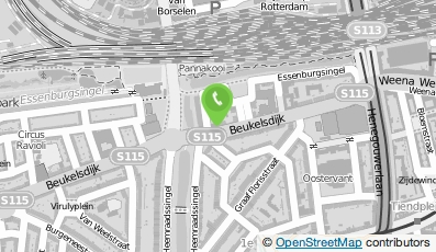 Bekijk kaart van Stichting Thuis Op Straat in Rotterdam