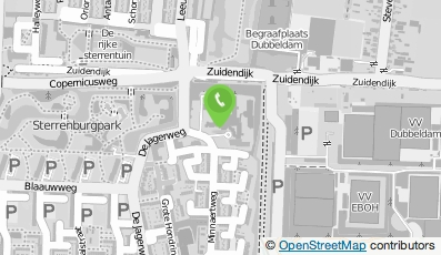Bekijk kaart van Verpleeghuis De Sterrenlanden in Dordrecht