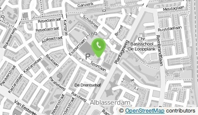 Bekijk kaart van Schildersbedrijf Palet  in Alblasserdam