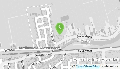 Bekijk kaart van Instituut Van den Heuvel in Hardinxveld-Giessendam