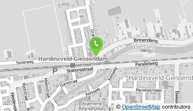 Bekijk kaart van Stuij & Van Dijk B.V. in Hardinxveld-Giessendam