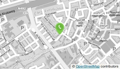 Bekijk kaart van De Hypotheekshop Spijkenisse B.V. in Spijkenisse