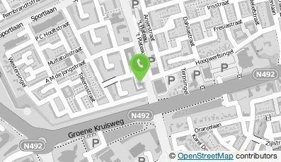 Bekijk kaart van Sensoor ZHZM  in Spijkenisse