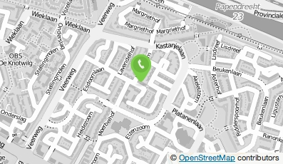 Bekijk kaart van Schoonheidssalon De Lijsterbes in Papendrecht