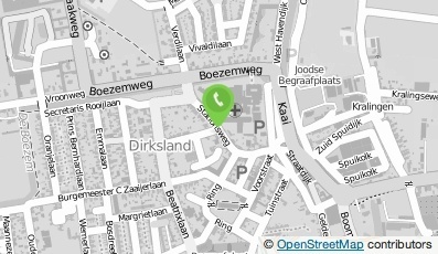 Bekijk kaart van Stichting Zorg en Verpleging Goeree-Overflakkee in Dirksland