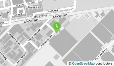 Bekijk kaart van D. van der Spek Holding B.V.  in Moerkapelle