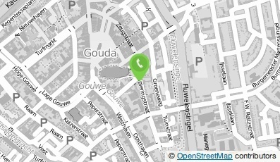 Bekijk kaart van Stadsbibliotheek  in Gouda