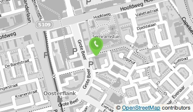 Bekijk kaart van Fysiotherapie Oosterflank in Rotterdam