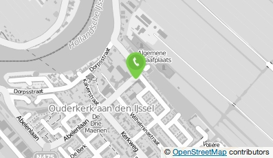 Bekijk kaart van Koningin Wilhelminaschool in Ouderkerk aan den Ijssel