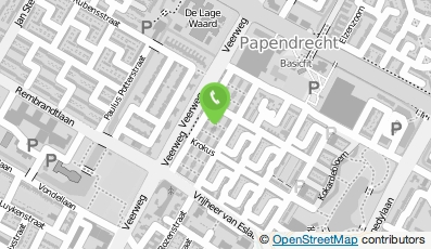 Bekijk kaart van Aalbert FYSIO & COACH in Papendrecht