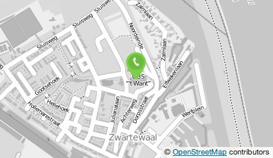 Bekijk kaart van Basisschool VII 't Want in Zwartewaal