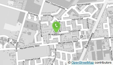 Bekijk kaart van Basisschool De Wateringe in Hellevoetsluis