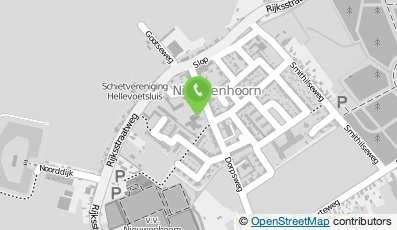 Bekijk kaart van Openbare bas.sch. 'Het Palet', locatie Nieuwenhoorn in Hellevoetsluis