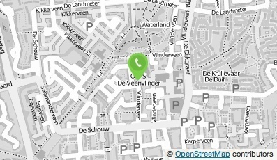 Bekijk kaart van Obs De Veenvlinder  in Spijkenisse