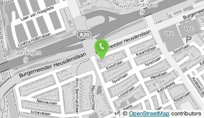 Bekijk kaart van Art & Woonhotel De Lichttoren B.V. in Vlaardingen
