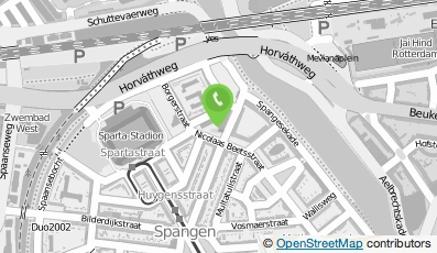 Bekijk kaart van Kasteel Spangen in Rotterdam