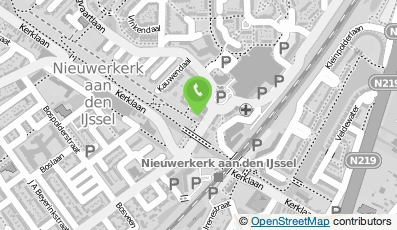 Bekijk kaart van Praktijk voor logopedie Zuidplas in Nieuwerkerk aan den Ijssel