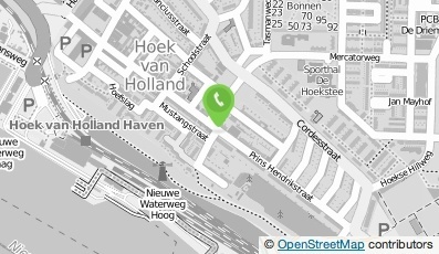 Bekijk kaart van Bibliotheek Hoek van Holland in Hoek Van Holland