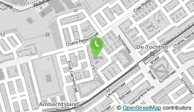 Bekijk kaart van Gymzaal Ben Websterstraat in Rotterdam