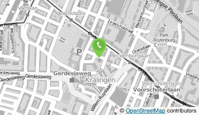 Bekijk kaart van Gymzaal Gashouderstraat in Rotterdam