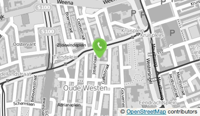 Bekijk kaart van Gymzaal Josephstraat in Rotterdam