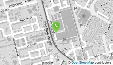 Bekijk kaart van Sportcomplex Oosterflank in Rotterdam