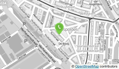 Bekijk kaart van Gymzaal Polderplein in Rotterdam