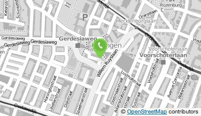 Bekijk kaart van Werkplaats Van Heekstraat 15 in Schiedam