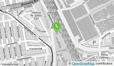 Bekijk kaart van Wijk Reinigingsteam Collosseumweg in Rotterdam