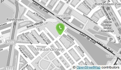 Bekijk kaart van Wijk Reinigingsteam Paul Krugerstraat in Rotterdam