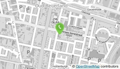 Bekijk kaart van Dependance Groenvoorziening Irenestraat in Oud-beijerland
