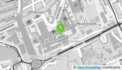 Bekijk kaart van Erasmus MC (Faculteit) in Rotterdam