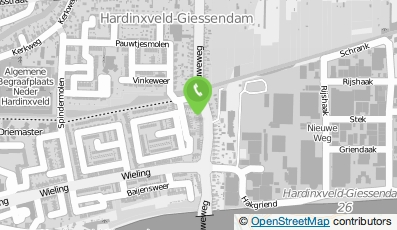 Bekijk kaart van AGDJ in Hardinxveld-Giessendam