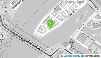 Bekijk kaart van Vereniging van eigenaars Prins Hendrikkade 154 in Rotterdam