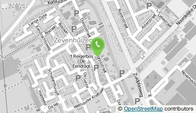 Bekijk kaart van Logopediepraktijk Zevenhuizen-Moerkapelle in Moerkapelle
