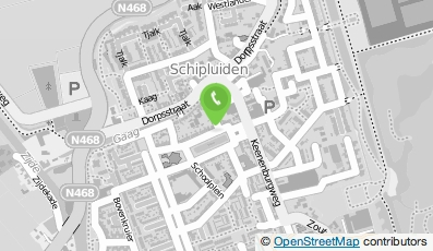Bekijk kaart van Meetis in Schipluiden