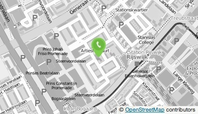 Bekijk kaart van stichting Trias, Centrum voor de Kunsten in Rijswijk (Zuid-Holland)