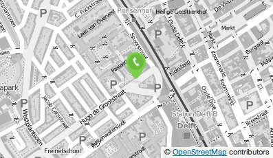 Bekijk kaart van Drive-In Discotheek De Graaf in Delft