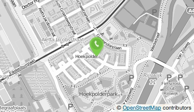 Bekijk kaart van AVB Adv.- en Bemid.bur. Verhoeven in Rijswijk (Zuid-Holland)