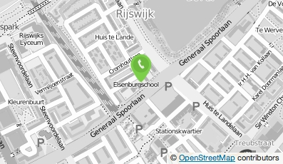 Bekijk kaart van Elsenburgschool in Rijswijk (Zuid-Holland)