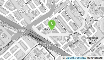 Bekijk kaart van Basisschool De Lusthof  in Voorburg