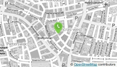 Bekijk kaart van BplusC locatie Nieuwstraat in Leiden