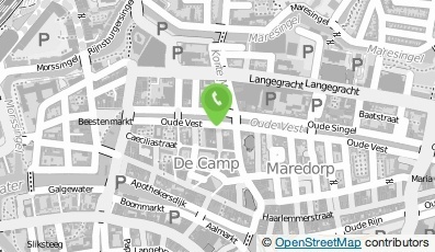 Bekijk kaart van BplusC locatie Oude Vest in Leiden