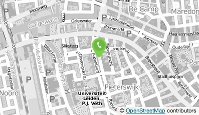 Bekijk kaart van BplusC locatie Rapenburg in Leiden