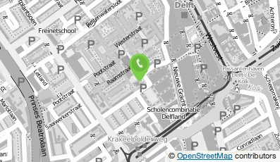 Bekijk kaart van Westhoek in Delft