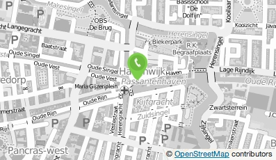 Bekijk kaart van Van der Waal privélessen  in Leiden