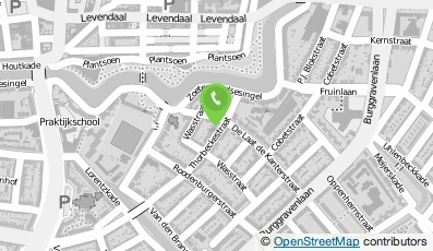 Bekijk kaart van Atelier Joke Zwaan in Leiden