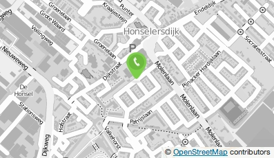Bekijk kaart van Logopediepraktijk Honselersdijk Poeldijk in Honselersdijk