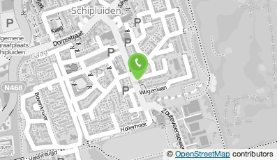 Bekijk kaart van Kazerne Schipluiden in Schipluiden