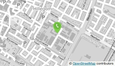Bekijk kaart van Gemeentewerf Hillegom  in Hillegom